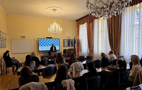 Asist. Jan Stajnko na predstavitvi Erasmus+ aktivnosti