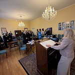 Nagovor red. prof. dr. Vesne Rijavec vseh udeležencev pre-moota