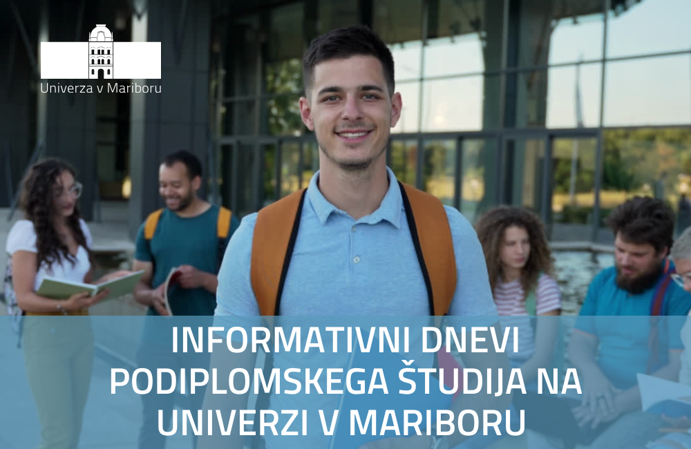 Informativni dnevi za podiplomski študij na Univerzi v Mariboru