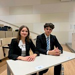 Aljaž Kirbiš in Lorena Topolovec