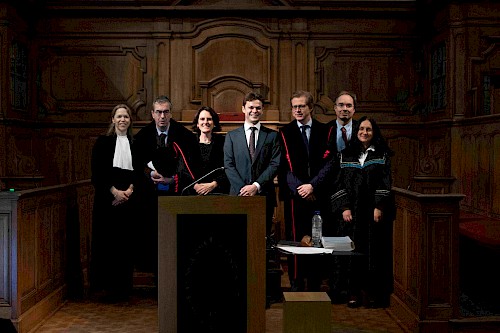 Professor Janja Hojnik and assistant Živa Šuta visited the Faculty of Law in Leuven, Belgium Professor Janja Hojnik and assistant Živa Šuta visited the Faculty of Law in Leuven, Belgium