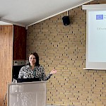 Associate Professor Dr. Petra Weingerl delivered a lecture at the Max Planck Institute in Hamburg - Slika 1