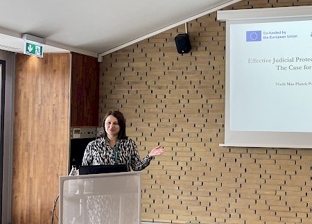 Associate Professor Dr. Petra Weingerl delivered a lecture at the Max Planck Institute in Hamburg Associate Professor Dr. Petra Weingerl delivered a lecture at the Max Planck Institute in Hamburg