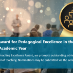 The UM Award for Pedagogical Excellence in the 2025/26 Academic Year - Slika 1