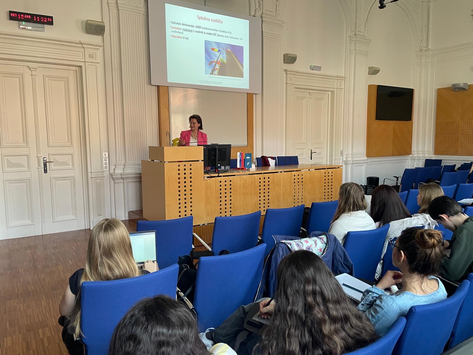 Guest Lecture by Prof. Dr. Verica Trstenjak Guest Lecture by Prof. Dr. Verica Trstenjak