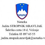 Logotip Notarka Judita Stropnik Mravljak