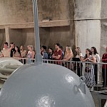 Obisk hidroelektrarne Fala - notranjost
