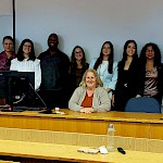 Predavatelji mednarodnega simpozija z naslovom "Human Rights: The Intersection of Law, Society, and Technology"