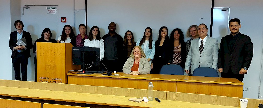 Predavatelji mednarodnega simpozija z naslovom "Human Rights: The Intersection of Law, Society, and Technology" Predavatelji mednarodnega simpozija z naslovom "Human Rights: The Intersection of Law, Society, and Technology"