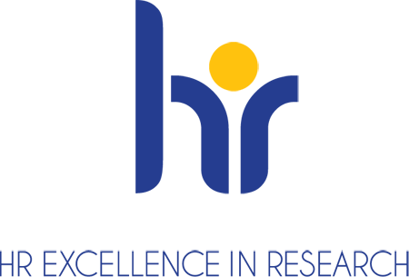 HR excellence in research logotip. Povezava do angleške strani fakultete